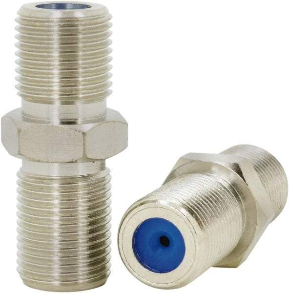 Ideal - 3 GHz, 75 Ohm, Straight, F Type Compression Coaxial Connector - Makers Industrial Supply