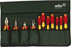 Wiha - 11 Piece Insulated Plier Set - Comes in Box - Makers Industrial Supply