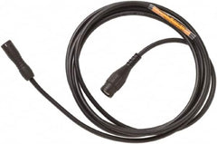 Fluke - Black Electrical Test Equipment Auxiliary Cable - Use with Fluke 1730 Energy Loggers - Makers Industrial Supply