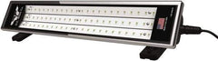 O.C. White - 24 VDC, 36 Watt, Linear Machine Light - Direct Mount, Magnetic Mount, 12 Ft. Cord, IP67, 19 Inch Tube, Integrated Ballast, Black - Makers Industrial Supply