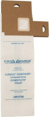 PRO-SOURCE - Meltblown Polypropylene & Paper Vacuum Bag - For Eureka LiteSpeed Models 5700-5739 & 5800-5839 & Powr-Flite PF82HF Uprights - Makers Industrial Supply