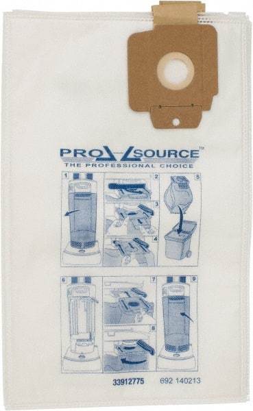 PRO-SOURCE - Meltblown Polypropylene & Paper Vacuum Bag - For Karcher/Tornado Models CV30/1 & CV38/1 CleanBreeze - Makers Industrial Supply