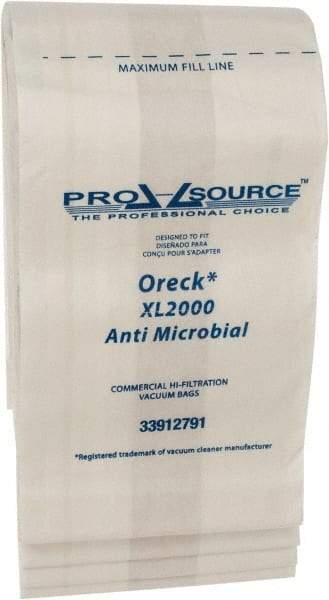 PRO-SOURCE - Meltblown Polypropylene & Paper Vacuum Bag - For Oreck XL2000, XL2000RHB, XL8000, XL9000, XL2000, XL2000RHB, XL2000RSB - Makers Industrial Supply