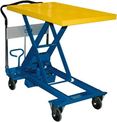 Southworth - 1,100 Lb Capacity Portable Foot-Operated Scissor Lift Table - 11.8" to 36-3/5" Lift Height, 35.81" Platform Length x 23.6" Platform Width - Makers Industrial Supply