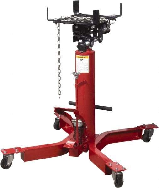 Sunex Tools - 1,000 Lb Capacity Transmission Jack - 35-1/2 to 75-1/2" High - Makers Industrial Supply