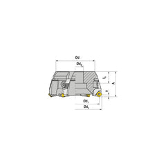 Milling Cartridges & Cassettes; Compatible Insert Style: SD..; Series: A260; Compatible Insert Size Code: 0903; Insert Inscribed Circle (Inch): 0.3748 in; Toolholder Style: 270-09; Type: Cassette; Cutting Direction: Right Hand; Tool Application: Milling;