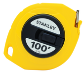 STANLEY® Closed Case Long Tape 3/8" x 100' - Makers Industrial Supply