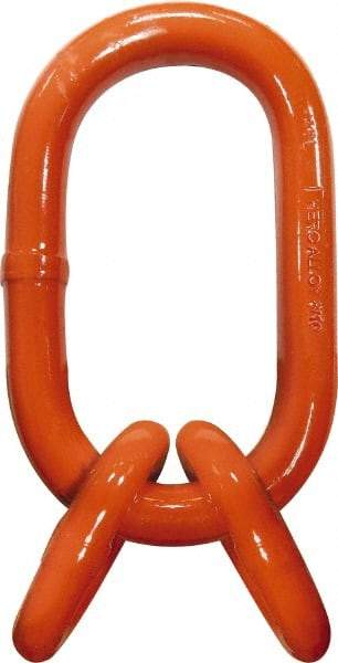 CM - 100 Grade Powder Coated Steel Oblong Link Assembly - 3/4" Diameter, 11,200 Lb Load Limit - Makers Industrial Supply