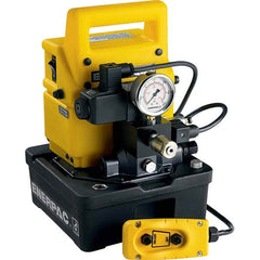 Enerpac - Power Hydraulic Pumps & Jacks Type: Electric Pressure Rating (psi): 10000 - Makers Industrial Supply