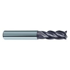 8mm Dia. - 63mm OAL - 4 FL Variable Helix Super-A Carbide End Mill - Makers Industrial Supply