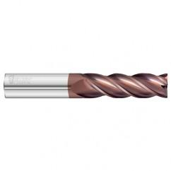 3/16 Dia. x 2-1/2 Overall Length 4-Flute .030 C/R Solid Carbide SE End Mill-Round Shank-Center Cut-FC20 - Makers Industrial Supply