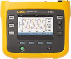 Fluke - 3 Phase, 1 to 500 Amp Capability, Power Meter - Makers Industrial Supply