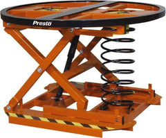 Presto Lifts - 4,500 Lb Capacity Steel Leveler - 43-5/8" Diam x 28" High - Makers Industrial Supply