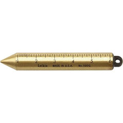 Lufkin - Plumb Bobs Weight (oz.): 20.00 Material: Brass - Makers Industrial Supply