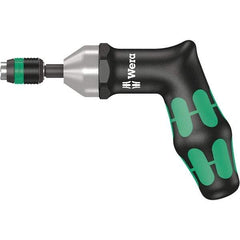 Wera - 1 Piece, 4 to 8.8 N/m, Ergo Cushion Grip Driver Preset Torque Limiting Screwdriver - 1/4" Drive - Makers Industrial Supply