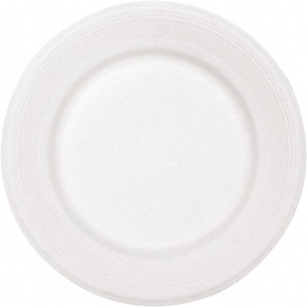 Chinet - Chinet Dinnerware Plate, 10-1/2" - White - Makers Industrial Supply