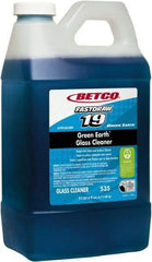 Betco - 2 L Plastic Bottle Pleasant Glass Cleaner - Concentrated, Use on Glass Surfaces - Makers Industrial Supply