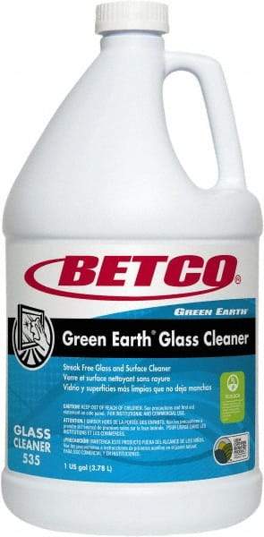 Betco - 1 Gal Jug Pleasant Glass Cleaner - Concentrated, Use on Glass Surfaces - Makers Industrial Supply