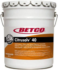 Betco - 5 Gal Bucket Cleaner/Degreaser - Liquid, Citrus - Makers Industrial Supply