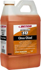 Betco - 2 L Bottle Cleaner/Degreaser - Liquid, Citrus - Makers Industrial Supply