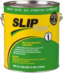 SLIP Plate - 1 Gal Can Lubricant - Black, -75°F to 450°F - Makers Industrial Supply