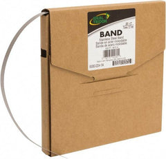 IDEAL TRIDON - Stainless Steel Banding Strap Roll - 3/4" Wide x 0.02" Thick - Makers Industrial Supply