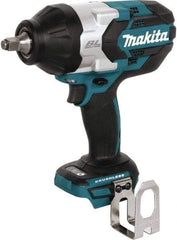 Makita - 1/2" Drive 18 Volt T-Handle Cordless Impact Wrench & Ratchet - 1,700 RPM, 750 Ft/Lb Torque, Lithium-Ion Batteries Not Included - Makers Industrial Supply