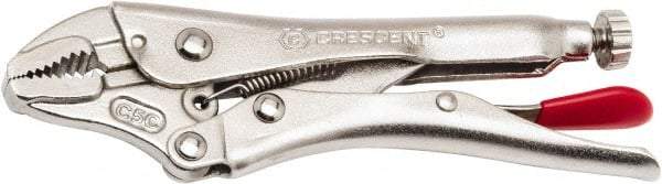 Crescent - 5" OAL Curved Jaw Locking Pliers - Makers Industrial Supply