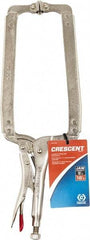 Crescent - 18" OAL C-Clamp Locking Pliers - Makers Industrial Supply