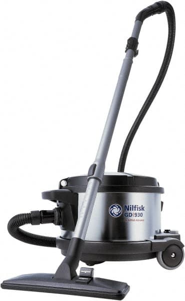 Nilfisk - 4 Gal, Steel Tank, Dry, HEPA Vacuum Cleaner - 8.7 Amps - Makers Industrial Supply