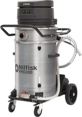 Nilfisk - 14 Gal, Painted Steel Tank, Dry, Machine Shop Vacuum Cleaner - 13.3 Amps - Makers Industrial Supply