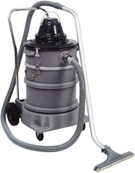 Nilfisk - 15 Gal, Polypropylene Tank, Wet/Dry, Vacuum - 8.3 Amps - Makers Industrial Supply