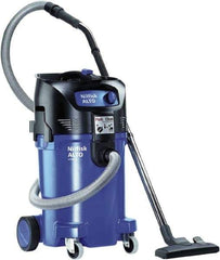 Nilfisk - 12 Gal Plastic Tank, Electric Powered Wet/Dry Vacuum - 1.34 Peak hp, 120 Volt, 8.3 Amps, 10' Hose Fitting, General Purpose Filter, Accessories Included - Makers Industrial Supply