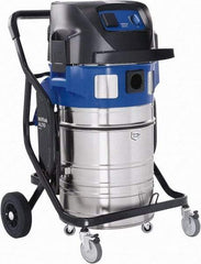 Nilfisk - 19 Gal Plastic Tank, Electric Powered Wet/Dry Vacuum - 1.34 Peak hp, 120 Volt, 8.3 Amps, 16' Hose Fitting, Automatic Filter Clean Delivers a Filter Pulse Every 15 Seconds, Accessories Included - Makers Industrial Supply