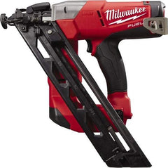 Milwaukee Tool - Cordless Finish Nailer - 15 Gauge Nail Diam, 1-1/4 to 2-1/2" Long Nail, Batteries Not Included - Makers Industrial Supply