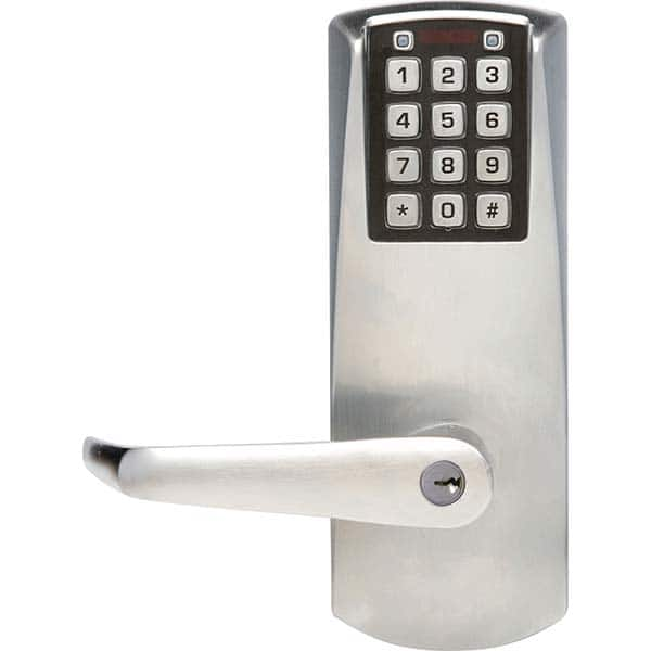 E-Plex - Lever Locksets Type: Entrance Door Thickness: 1-3/4 - Makers Industrial Supply