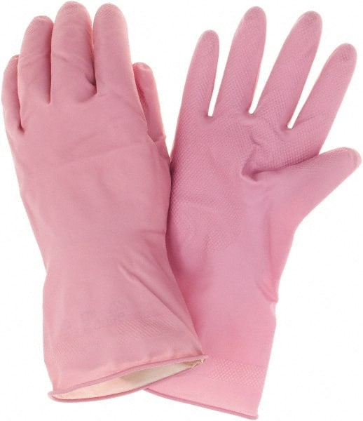 Ansell - Size 8.5, 17 mil Thick, Latex Chemical Resistant Gloves - Exact Industrial Supply