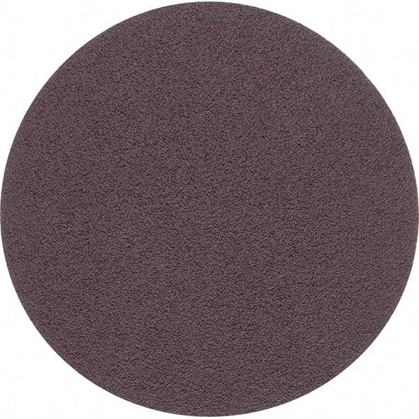 Superior Abrasives - 5" Diam, 60 Grit Aluminum Oxide Adhesive PSA Disc - Medium Grade, Brown, Cloth Backing, Flexible - Makers Industrial Supply