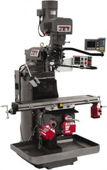 Jet - 9 x 49" 3 hp 230V Electronic Variable Speed Control 3 Phase Knee Milling Machine - Makers Industrial Supply