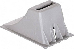 Vestil - 8-1/2" Wide x 8-1/2" High x 15-1/4" Deep, Steel Wheel Chock - Makers Industrial Supply