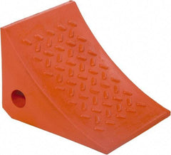 Vestil - 7" Wide x 6" High x 8" Deep, Urethane Wheel Chock - Makers Industrial Supply