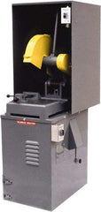 Kalamazoo - 12 or 14" Blade Diam, 1" Arbor Hole, Straight Chop & Cutoff Saw - 4,400 RPM, 5 hp, 220 Volts, 1 Phase - Makers Industrial Supply