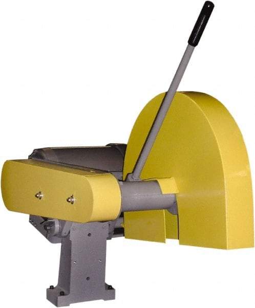 Kalamazoo - 20" Blade Diam, 1" Arbor Hole, Miter Chop & Cutoff Saw - 2,500 RPM, 15 hp, 220/440 Volts, 3 Phase - Makers Industrial Supply