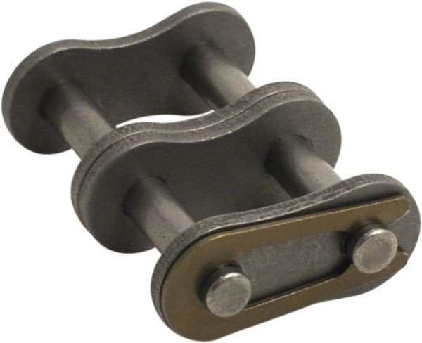 Tritan - 1/4" Pitch, ANSI 25-2, Double Strand Roller Chain Connecting Link - For Use with Double Strand Chain - Makers Industrial Supply