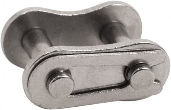 Tritan - 1/4" Pitch, ANSI 25, Roller Chain Connecting Link - For Use with Single Strand Chain - Makers Industrial Supply