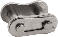 Tritan - 1/2" Pitch, ANSI 40, Roller Chain Connecting Link - For Use with Single Strand Chain - Makers Industrial Supply