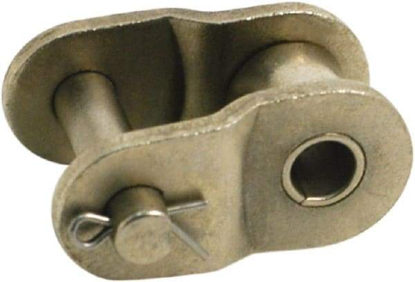 Tritan - 1-1/4" Pitch, ANSI 100, Roller Chain Offset Link - For Use with Single Strand Chain - Makers Industrial Supply