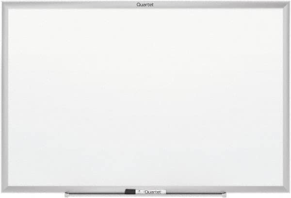 Quartet - 48" High x 72" Wide Magnetic Dry Erase Board - Steel, Includes Z-Bracket - Makers Industrial Supply