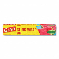 Glad - Foil & Plastic Wrap Breakroom Accessory Type: Plastic Wrap For Use With: Food Protection - Makers Industrial Supply