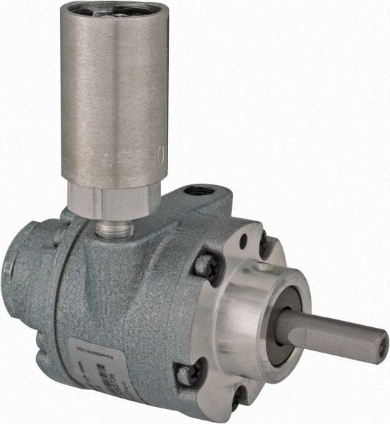 Gast - 1/2 hp Reversible Hub Air Actuated Motor - 6,000 Max RPM, 1.14" Shaft Length, 4.66" OAL, 3/8" Shaft Diam - Makers Industrial Supply